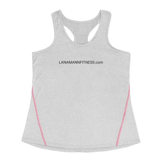 LANA MANN FITNESS Racerback Sports Top